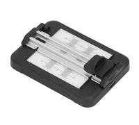 Denash 35-Mm -diaias Film Cutter Cutter de Film Non Glisser Durable pour un de 35 Mm et 120 Format Moyen Détraillement LED Négatif USB Type C pour les Amateurs de et les Professionnels Black 1 Unité
