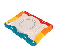 Denash 360 Rotation Kick -Up School for Tablet 11in, 3 Couches Shock -Ilt of Mucus Mucus pour Les élèves Enseignants, Couverture de Tablette de Couleurs Riches (Rouge)