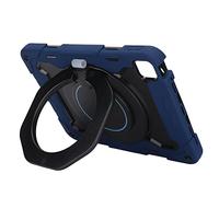 Denash 360 Rotation Kick -Up School for Tablet 11in, 3 Couches Shock -Ilt of Mucus Mucus pour Les élèves Enseignants, Couverture de Tablette de Couleurs Riches (Bleu Marine)