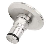 Denash Adaptateur de Bloc de Gaz, Connecteur TC vers Boule, Accessoire de Bière, Brassage, Accessoire de Conception Compacte en Acier Inoxydable pour Brasseurs Domestiques