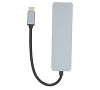Denash Adaptateur Hub Hub Splitter USB C Compact Aluminium 4 Port pour la Note 10, S10, Pro, USB Type C