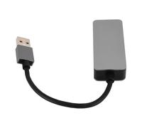 Denash Adaptateur USB à Ethernet Ultra-Corte 2,5 G 10 100 1000 Mbit/S Gigabit Ethernet Adaptateur Portable Téléphone Portable, Bouch et Jeu pour Le Travail ou Le Jeu Productif
