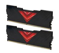 Denash Alliage en Aluminium 8 Go DDR4 3200 MHz Module de Stockage de Bureau pour des Performances Maximales, Jeu de Refroidissement Rapide -maming RAM pour Les Amateurs de Bureau (Black)