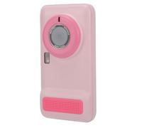 Denash Appareil Photo AI pour Enfants, 2 MP 5 MP, Double Objectif, Reconnaissance D'objets, Dialogue Vocal, écran 4 Pouces, Appareil Photo Numérique, Lecteur MP3, avec 16 Go de (Pink)