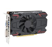 Denash ATL Carte Graphique 128 Bits, PCI Express 2.0, Mémoire DDR5 4 Go, 650 MHz, Faible Consommation, Carte Graphique de Jeu Silencieuse pour Les Jeux Multimédia