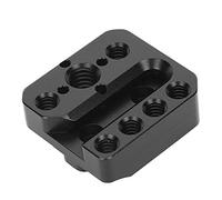 Denash Base D'assemblage Durable en Alliage en Alliage en Aluminium pour Stabilisateur de Ronin, Démontage Rapide Confortable pour un Usage Professionnel, 1pc, adapté aux Cinéastes et aux Photographes