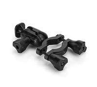 Denash Black Abs Car-Revient Spiegege Plus Grande pour Le Téléphone GPS, Angle Réglable, Installation Facile, Idéal pour Les Conducteurs (Boucle Simple sans Carte)