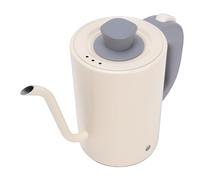 Denash Bouilloire électrique à Col de Cygne, 600 W, 800 Ml, en Acier Inoxydable, avec Contrôle de la Température, Bec Verseur en Col de Cygne pour une Préparation Précise du café (Prise UE 220V)