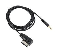 Denash Câble AMI MMI AUX pour la Voiture DC3,5 Mm Perte-Adaptateur Audio Câble D'interface Musicale pour A3 A6 Q5 Plug and Play for MP3 Plays Tablets 3.5 Mm Jack 1.8m