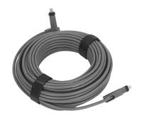 Denash Câble de Remplacement Gris élégant pour Satellites Rectangulaires V2 IP68 Imperméable pour une Transmission sans Couture (150 pieds (46m))