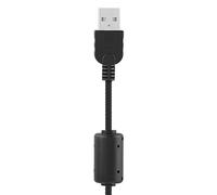 Denash Câble de Souris de Remplacement Noir Câble de Souris USB de 2 Mètres, avec Ligne de Souris USB à Anneau Magnétique, Câble de Souris de Remplacement pour l'original