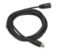 Denash Câble DIN Mâle vers Femelle 6 Broches, Câble d'extension Flexible DIN 6 Broches de 9,8 Pieds, Connexion de Signal de Données Sonores, PVC Plug and Play pour Appareils Numériques