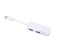 Denash Câble Micro USB OTG Adaptateur USB on The Go Convertisseur OTG vers avec 2 Ports HUB Prise en Charge de 32 Go pour Les Appareils, Contrôleurs de Jeu, Cl