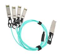 Denash Câble Optique de Haute Performance 40G 1M de Haut pour les Appareils de Big Data, QSFP + à 4 SFP + Câble pour la Maison/L'industrie, Compatible avec /////
