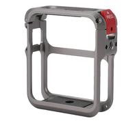 Denash Cage de Caméra, étui de Protection en Métal pour Caméra d'action Nano avec Griffe Porte-Accessoires et Fixation à Vis 1/4", Support pour Prise de Vue Horizontale et Verticale