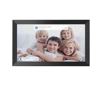 Denash Calendrier Numérique Intelligent de 15,6 Pouces, Planificateur Familial à écran Tactile 1080P avec WiFi et Contrôle APP, pour L'organisation Murale du Bureau à Domicile de la (Prise UE)