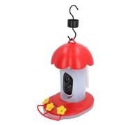 Denash Caméra AI - Embarquer avec 2L Capacité IP65 Nocturne étanche pour Les Oiseaux Extérieurs en Plein Air en Plein Air