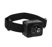 Denash Caméra d'action 1080P avec Lampe Frontale LED Réglable à 45 Degrés, Caméra Vidéo Corporelle Portable Montée sur la Tête, Capteur de Mouvement, Contrôle des Gestes Manuels pour Le