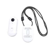 Denash Caméra d'action, Caméra de Sport WiFi 4K 2MP avec Pince Arrière, pour Le Cyclisme en Plein Air, la Plongée, la Randonnée, L'enregistrement des Animaux de Compagnie (White)