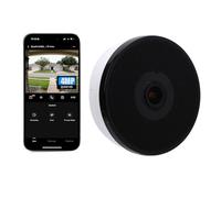 Denash Caméra de Fenêtre Intelligente, Caméra de sécurité 2K 4MP avec Détection de Mouvement AI, de Fenêtre WiFi Double Bande avec Conversation Bidirectionnelle et Sirène pour