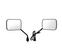 Denash Caméra de Rétroviseurs de Moto, Caméra de Tableau de Bord étanche Ultra Grand Angle 4K 34MP 140 ° avec Technologie de Chevauchement Intelligente et Verrouillage en Cas D'accident