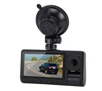 Denash Caméra de Tableau de Bord à 3 Canaux, Caméra de Voiture Avant Arrière HD 1080P avec Nocturne Grand Angle WiFi écran de 3 Pouces, pour Enregistreur de Conduite de Véh