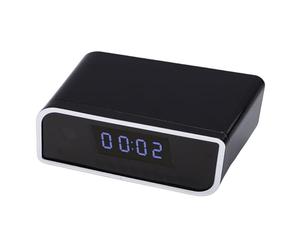 Denash Caméra Intérieure, Caméra WiFi FHD 1080P avec Objectif Grand Angle 130°, Détection de Mouvement, Nocturne, Portée de 8 M, Réveil, pour la sécurité de la Chambre à Coucher