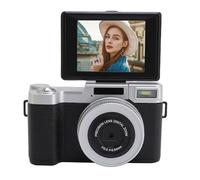 Denash Caméra Numérique 4K 64MP avec écran de 2,8 Pouces, Autofocus, 16 Filtres, Esthétique Y2K, Gradation sans étape et Réglage de la Température de Couleur du Film, Streaming en (Black)