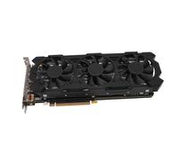 Denash Carte Graphique à 3 Ventilateurs, Carte Graphique de Jeu GDDR5X 352 Bits Silencieuse pour PC