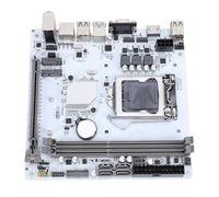 Denash Carte Mère D'ordinateur ITX, Carte Mère Minière LGA1155 PCI E 16X avec Mémoire DDR3 16 Go Maximale et Emplacement M.2, pour Processeurs Core I5 I7 E3 V1 V2 Series