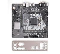 Denash Carte Mère H410M D3V M.2, 2 Emplacements DIMM DDR4, Prend en Charge Les Processeurs Core Pentium Celeron de 10e Génération, avec Technologie Fast Boost 2.0 et Chipset H410