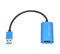 Denash Carte Vidéo D'interface Multimédia HD Professionnelle pour Enseigner des Images Médicales, Metal Bleu 1 Pack
