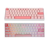 Denash Clavier de Jeu Mécanique sans Fil 61 Touches avec Lumières RVB pour Ordinateur Portable, Longue Durée de Vie de la Batterie, 10, Compatible HarmonyOS