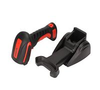 Denash Code à Barres à Main sans Fil - Avertissement de Vibration de Scanner pour Les Bières Blondes Commerciales, 2,4 GHz 1D 2D Scanner [Noir]