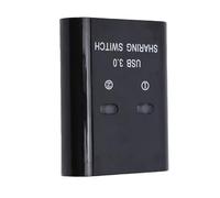 Denash Commutateur USB 2 Ports 2 en 1 Sortie Boîtier de Commutation de Partage USB 3.0 Commutation Rapide Transfert Haute Vitesse Plug and Play pour le Partage D'imprimante avec c