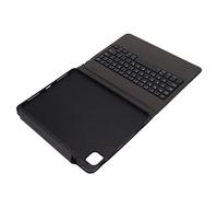 Denash Conception de Boîte de Protection de la Tablette Coffre de Dissipation de Chaleur Forte du Clavier de compatibilité pour Fonctionner en Cuir Noir PU (Black)