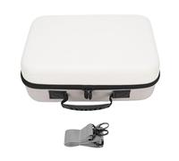 Denash Console de Jeu Base de Transport, Sac de Voyage en Coquille Dur Protecteur avec 2 Poches et Bandoulière Détachable, ajusté pour 2 2025 Accessoires de Contrôleur de Quai (White)