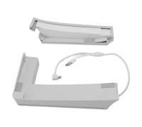 Denash Console de Jeu Stand Horizontal pour Mince avec Un éclairage RVB et 4 Ports USB Idéaux pour la Configuration du Jeu (White)