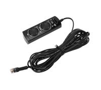 Denash Contrôle du Fil du Haut-Parleur ABS Robust ABS avec Fréquence et Réglage du Gain pour Les Subwoofers TS WX110A / TS WX120A. Indicateur d'alimentation et Interrupteur de Phase pour Une