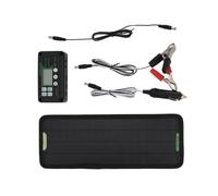 Denash Contrôleur de Chargeur Solaire MPPT 10W pour Batteries de Voiture 12 V avec une Conception étanche et une Fonction D'économie D'énergie