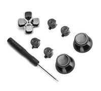 Denash Contrôleur de Jeu Bouton en Alliage en Aluminium avec Une Longue Durée de Conservation pour Les Fans de Jeux (Black)