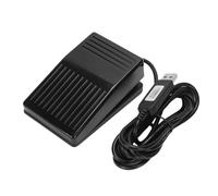 Denash Contrutateur D'Interrupteur à Pédale USB à L'épreuve de L'eau, Interrupteur de Pédale USB Imperméable avec Paramètres Clés Personnalisés, Conçu en Fonction de L'ergonomie