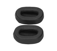 Denash Couvercle de Remplacement de la Mousse à Mémoire de Mémoire pour écouteur ATH-MSR7 M50X M40 M40X, Réduction du Bruit pour Une Longue Séance (Black)