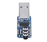 Denash CW Key Trainer, Appareil D'entraînement au Code Morse USB avec Interface 3,5 Mm pour Les Amateurs de Radio Amateur, Prend en Charge Les Modes VBand et Lakey