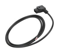 Denash D Tap 2 Cable Adaptateur Alimentaire Ligne 1M Ligne pour la Chambre de Film, Chemin de Cordon de Bricolage Gold en Métal