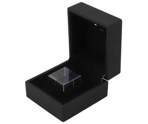 Denash Dispersion Colorée Prism K9 Cube en Verre Optique pour les Accessoires de Photographie avec des Réfractions de Lumière Sensible pour L'enseignement des Sciences et de L'optique pour les Enfants