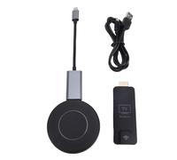 Denash Émetteur et Récepteur HD sans Fil, Décodage 4K, Plage de 50 M, 4 Transmission à 1 Réception, Sortie 1080p, Taux de Rafraîchissement de 60 Hz, Bande Double 2,4 G, pour