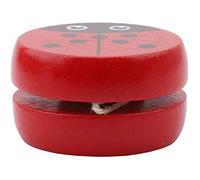 Denash Enfants Yoyo Jouet en Bois Yo Yo Jouet Dessin Animé Animal Yo Yo Balles pour Enfants Fête d'anniversaire Prix Préférés (Rouge)
