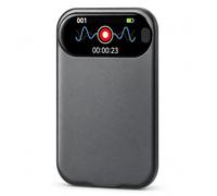 Denash Enregistreur Vocal AI Enregistreur Bluetooth de Transcription en | Enregistreur Vocal Numérique, Notes de Réunion AI, Prise en Charge de 256 Langues, Contrôle des Applications,