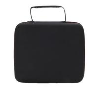 Denash Étui de Micro Antichoc, étanche à la Poussière, Sac de Microphone sans Fil avec Doublure en éponge Douce pour 4 Microphones Récepteurs émetteurs
